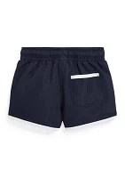 Boys 2-7 Polo Bear Swim Trunks