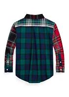 Boys - Plaid Cotton Fun Shirt