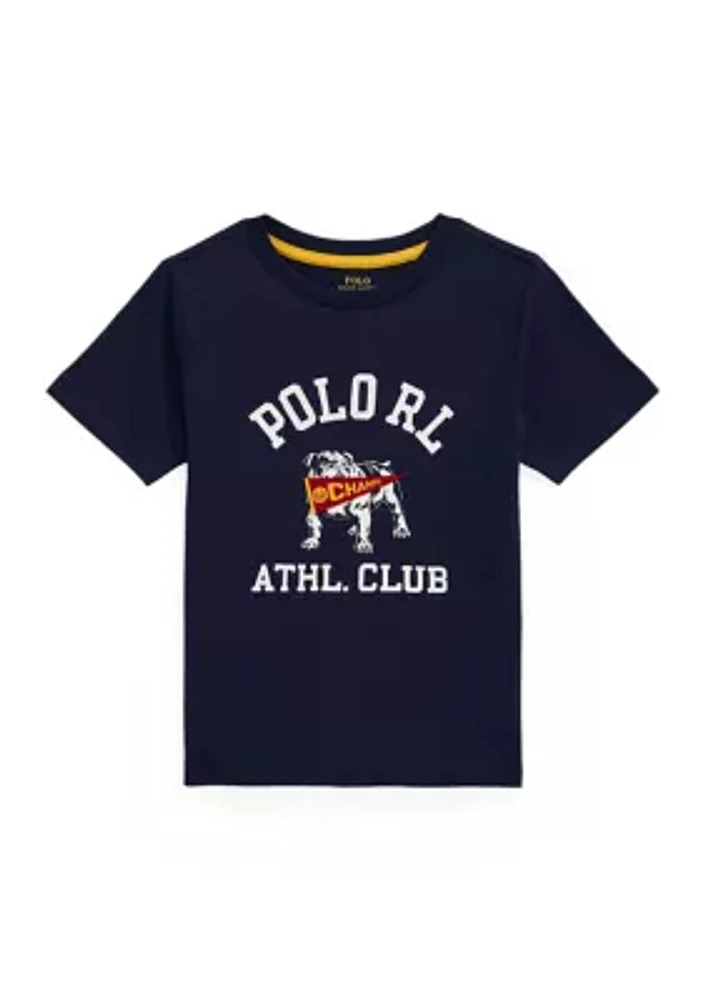 Boys - Logo Cotton Jersey T-Shirt