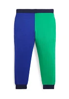 Boys - Color Blocked Double Knit Jogger Pants