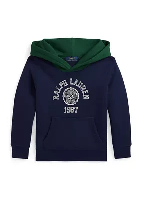 Boys - Logo Color Blocked Fleece Hoodie