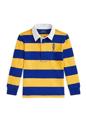 Boys - Polo Bear Cotton Jersey Rugby Shirt