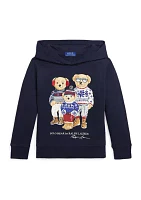 Boys 2-7 Polo Bear Family Fleece Hoodie