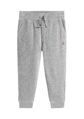 Boys - Knit Corduroy Jogger Pants