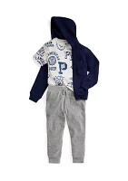 Boys - Knit Corduroy Jogger Pants