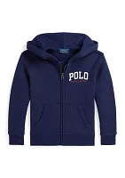 Boys - Logo Fleece Full Zip Hoodie