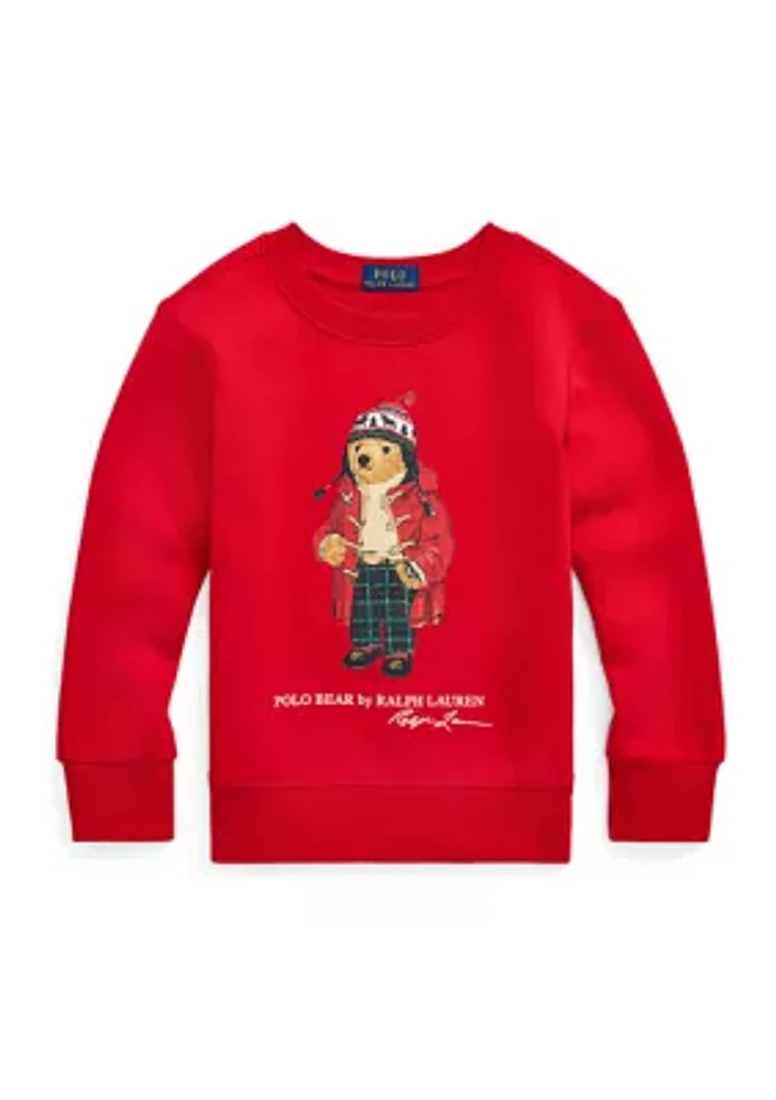 Boys 2-7 Polo Bear Fleece Sweatshirt