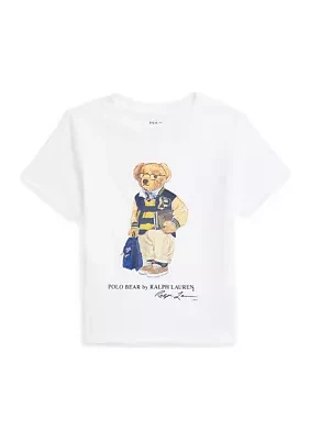 Boys - Polo Bear Cotton Jersey Tee