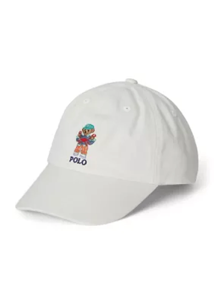 Boys - Polo Bear Cotton Twill Ball Cap