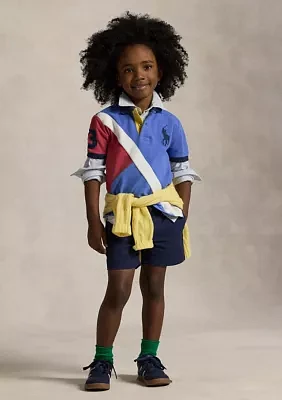 Boys 4-7 Big Pony Cotton Mesh Polo Shirt