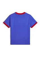 Boys - Baseball-Logo Cotton Jersey T-Shirt