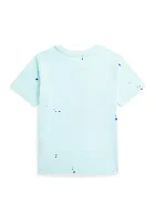 Boys 2-7 Big Pony Paint Splatter Print Cotton T-Shirt