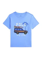 Boys 2-7 Car Print Cotton Jersey T-Shirt