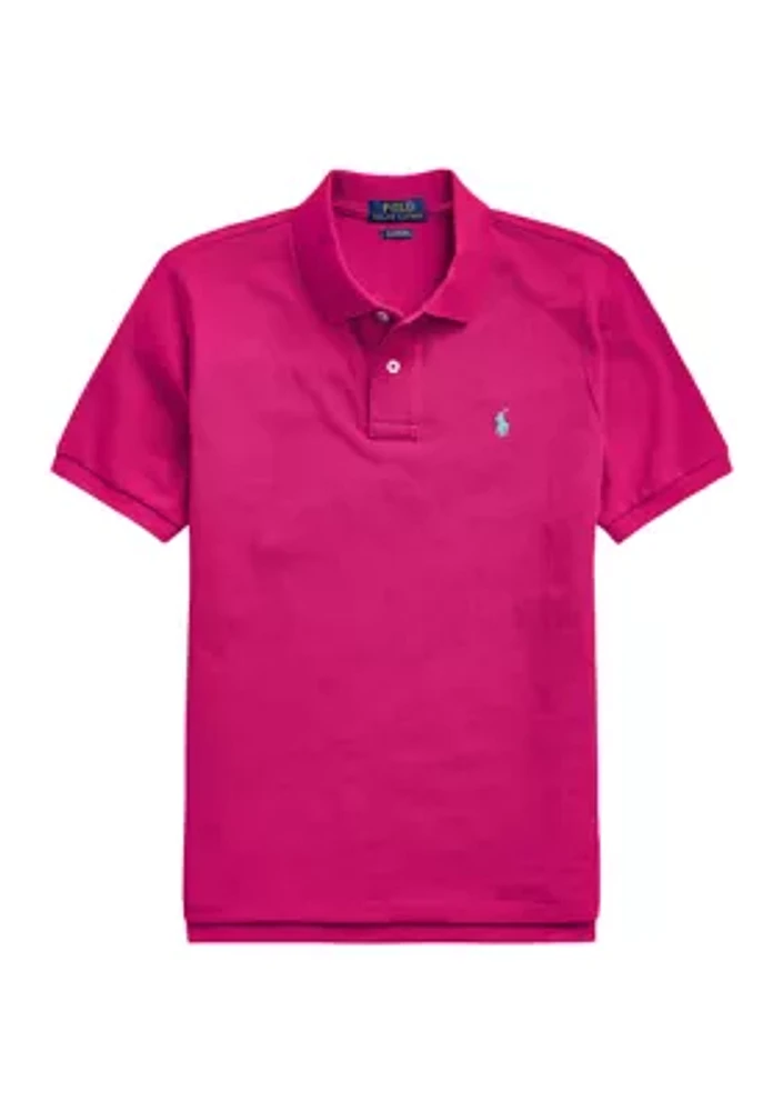 Boys 8-20 Cotton Mesh Polo Shirt