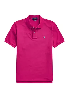 Boys 8-20 Cotton Mesh Polo Shirt