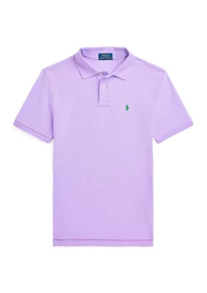 Boys 8-20 Cotton Mesh Polo Shirt