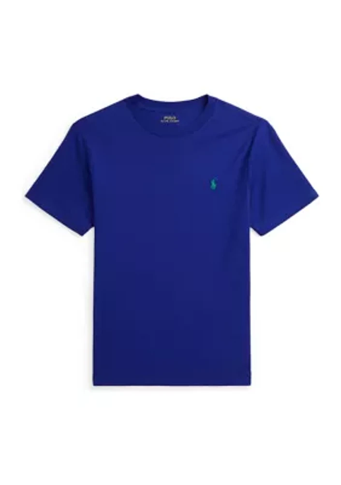 Boys - Cotton Jersey Crew Neck T-Shirt