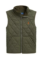 Boys 8-20 Quilted Water Repellent Vest