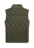 Boys 8-20 Quilted Water Repellent Vest