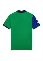 Boys 8-20 Big Pony Cotton Mesh Polo Shirt