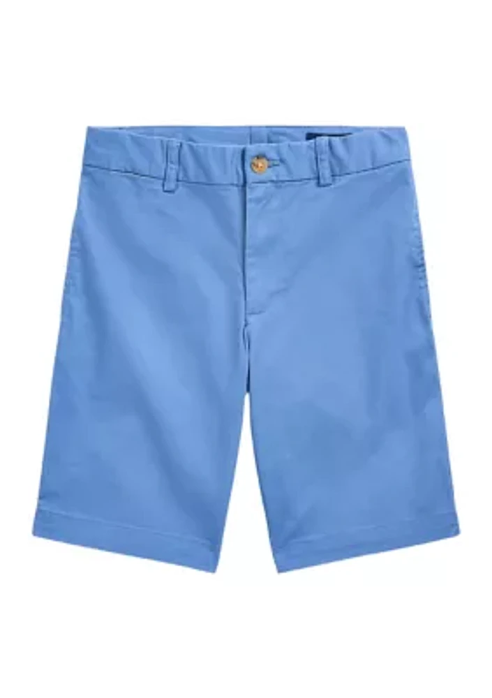 Boys - Straight Fit Flex Abrasion Twill Shorts