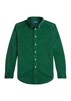 Boys 8-20 Cotton Corduroy Shirt