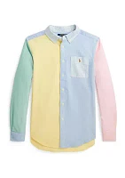 Boys 8-20 Cotton Oxford Fun Shirt