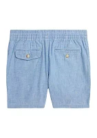 Boys 8-20 Polo Prepster Chambray Shorts