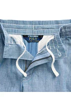 Boys 8-20 Polo Prepster Chambray Shorts