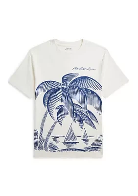 Boys 8-20 Beach Print Cotton Jersey Graphic T-Shirt