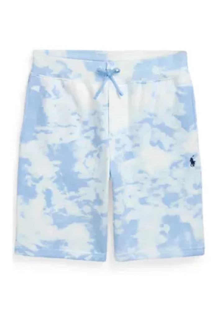 Boys 8-20 Tie Dye Printed Fleece Shorts