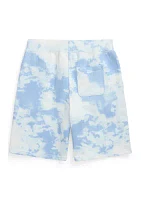 Boys 8-20 Tie Dye Printed Fleece Shorts