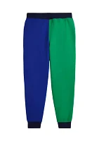 Boys - Color Blocked Double Knit Jogger Pants