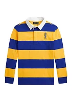 Boys - Polo Bear Cotton Jersey Rugby Shirt