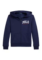 Boys - Logo Fleece Full Zip Hoodie