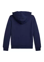 Boys - Logo Fleece Full Zip Hoodie