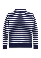 Boys 8-20 Striped French Terry Sweatshirt