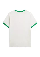 Boys 8-20 Logo Cotton Jersey Ringer T-Shirt