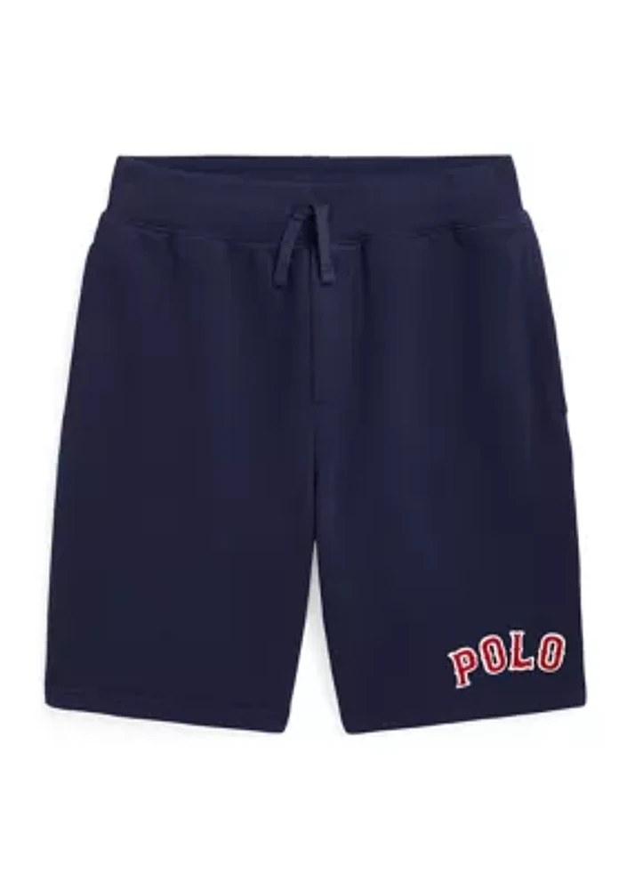 Boys 8-20 Baseball Logo Fleece Shorts