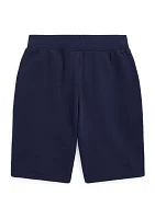 Boys 8-20 Baseball Logo Fleece Shorts