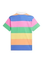 Boys 8-20 Striped Cotton Rugby Shirt