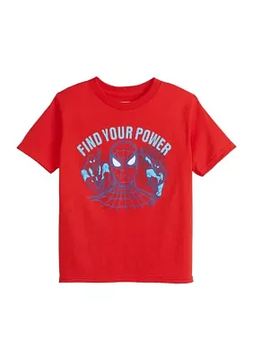 Boys 4-7 Find Your Spider Graphic T-Shirt