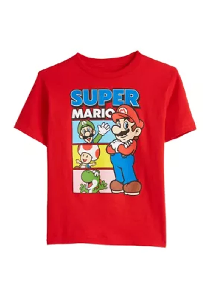 Boys 4-7 Mario Friends Graphic T-Shirt