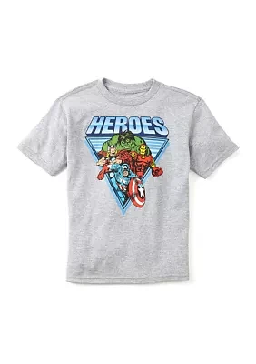 Boys 4-7 Avenge Crew Neck Graphic T-Shirt