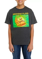 Boys 8-20 Weekend Plans Graphic T-Shirt