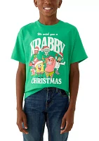 Boys 8-20 Krabby Christmas Graphic T-Shirt