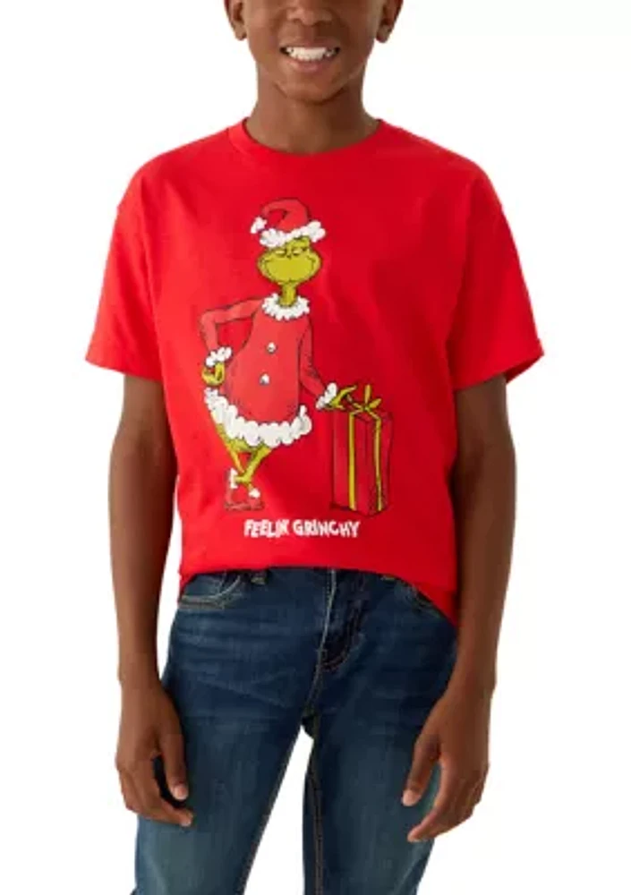 Boys 8-20 Feelin' Grinchy Graphic T-Shirt