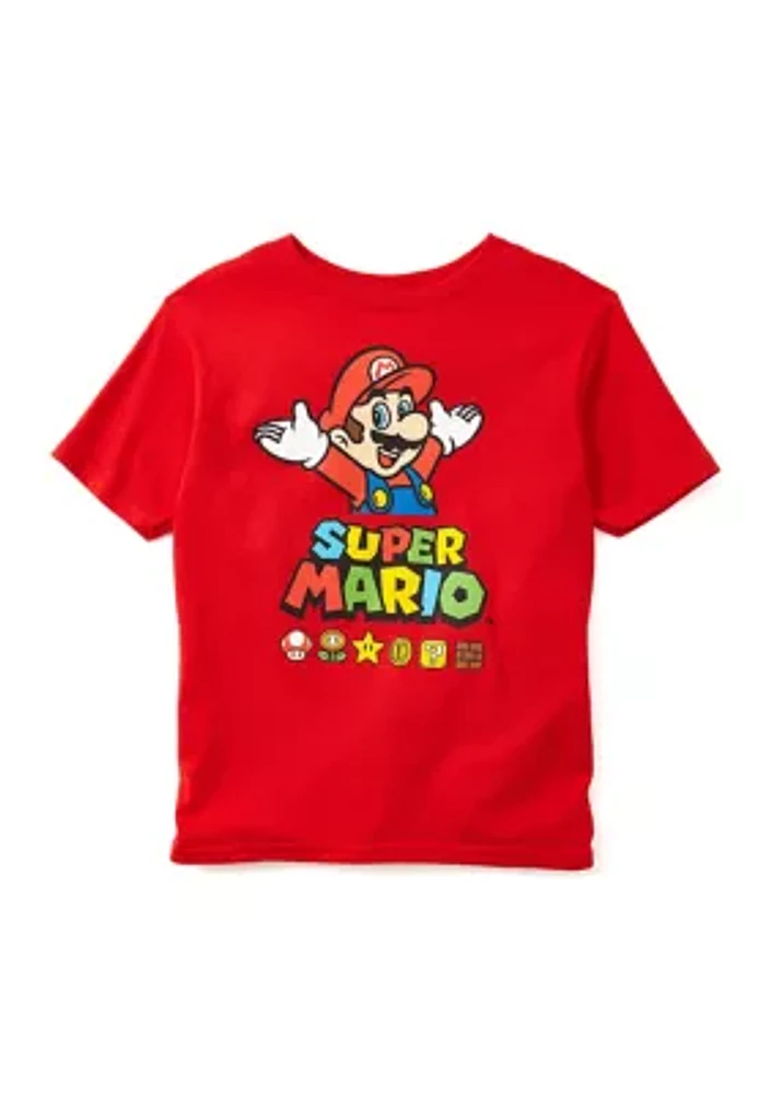 Boys 4-7 Super Mario Graphic T-Shirt