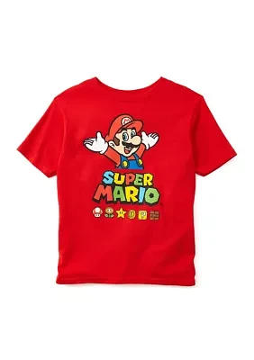 Boys 4-7 Super Mario Graphic T-Shirt