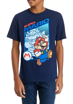 Boys 8-20 Mario Jump Graphic T-Shirt